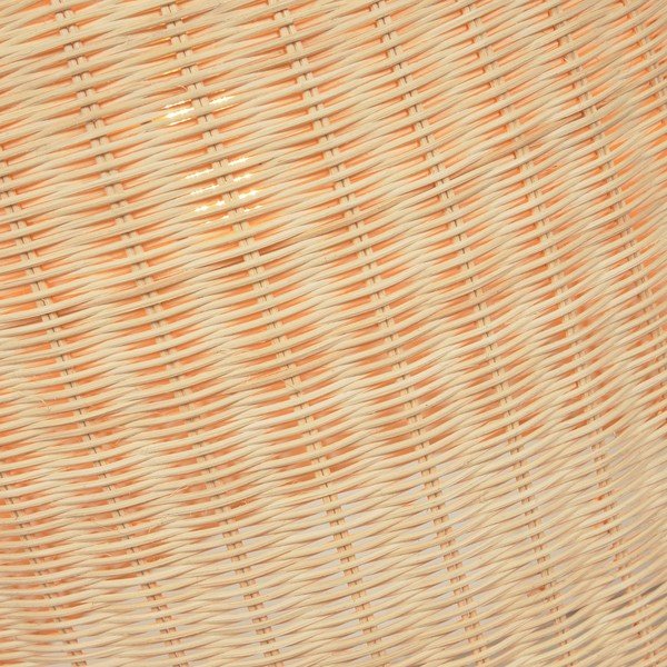 Dabīga toņa rotangpalmas abažūrs ø 60 cm Druciana – Kave Home-image-4