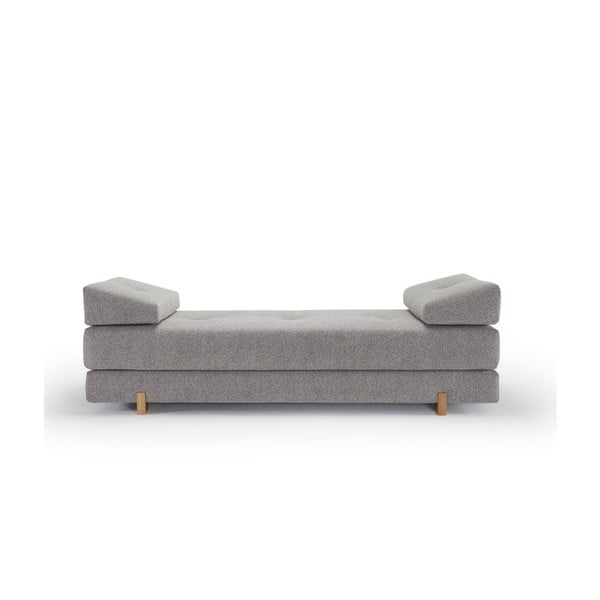 Pelēks dīvāns gulta Inovācija Sigmund Melange gaiši pelēks