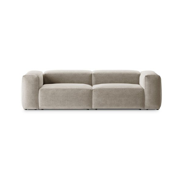 Bēšs dīvāns 264 cm Bergamo – Cosmopolitan Design
