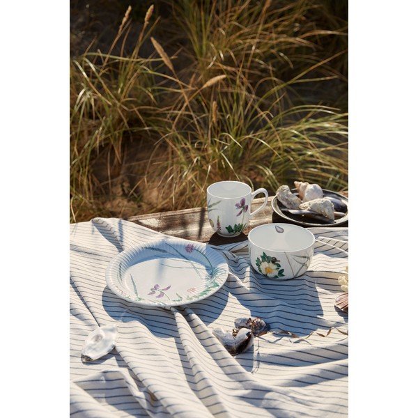 Balts deserta porcelāna šķīvis ø 22 cm Hammershøi Summer – Kähler Design-image-4