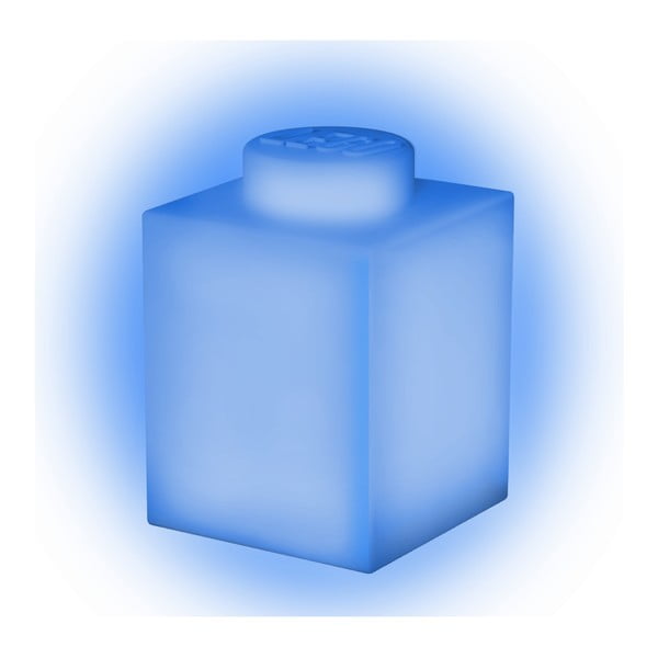 Zila silikona naktslampiņa LEGO® Classic Brick-image-1