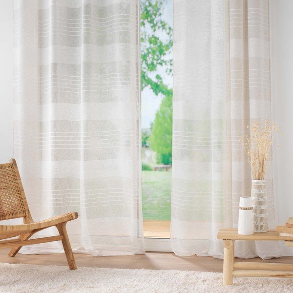 Bēšs dienas aizkars 140x280 cm Janice – douceur d'intérieur-image-3