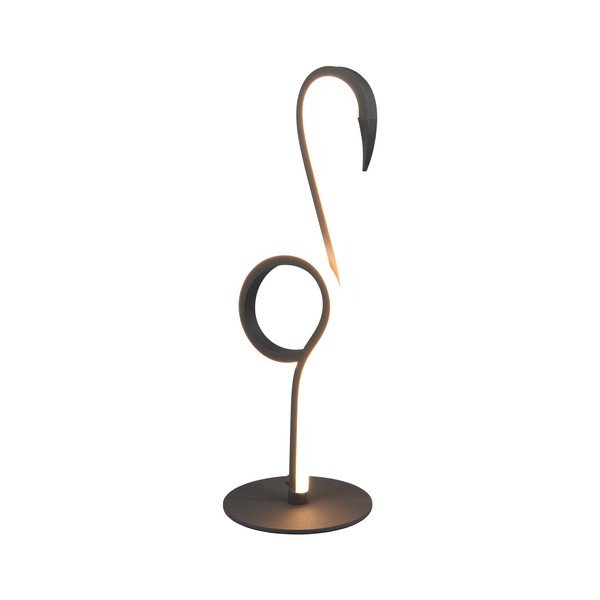 Melna LED galda lampa (augstums 35 cm) Ingo – Reality-image-3