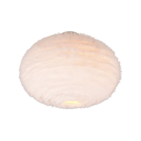 Krēmkrāsas griestu lampa ø 50 cm Furry – Trio-image-1