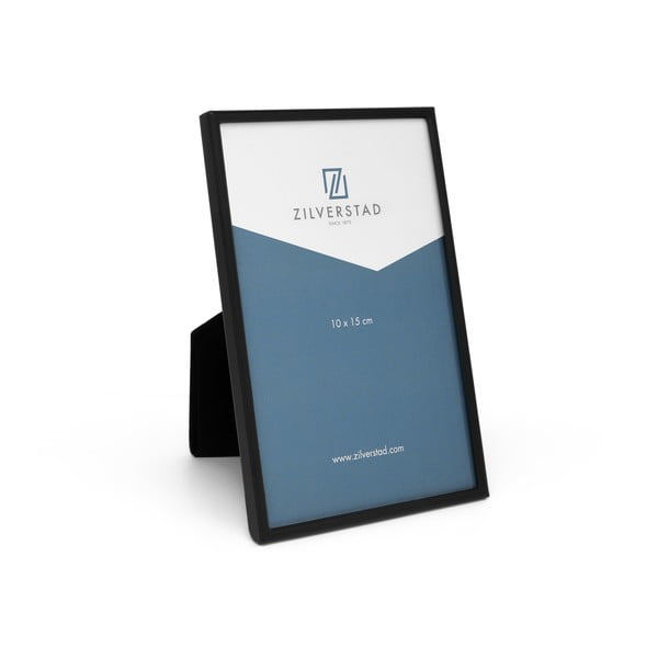 Melns metāla stāvošs/piekarināms foto rāmis 11x16 cm Sweet Memory – Zilverstad