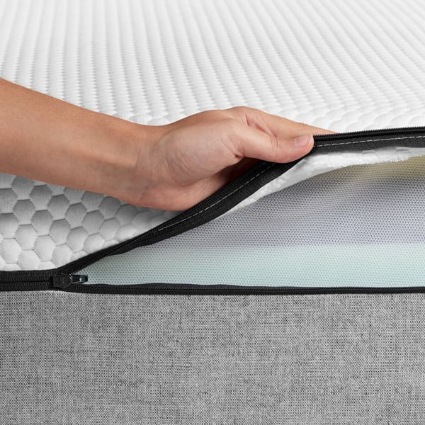 Vidēji stingrs putu matracis, 180 x 200 cm Eva - Kave Home-image-4