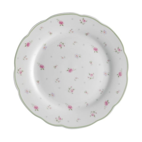 18 daļīgs porcelāna šķīvju komplekts no Brandani Nonna Rosa-image-3