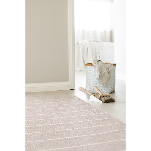 Gaiši rozā iekštelpu un āra paklājs 70x90 cm Carl Pale Rose – Pappelina-image-3