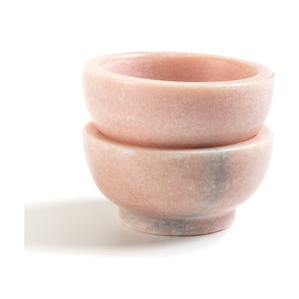 2 rozā bļodu komplekts Kave Home Callhan-image-1