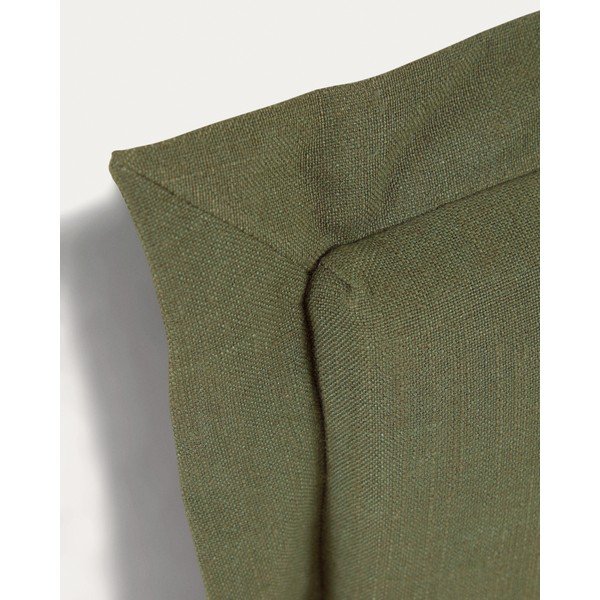 Zaļš polsterēts gultas galvgalis 166x106 cm Tanit – Kave Home-image-4