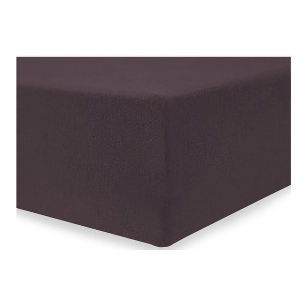 DecoKing Nefrīta brūna elastīga loksne, 80 - 90 cm-image-1