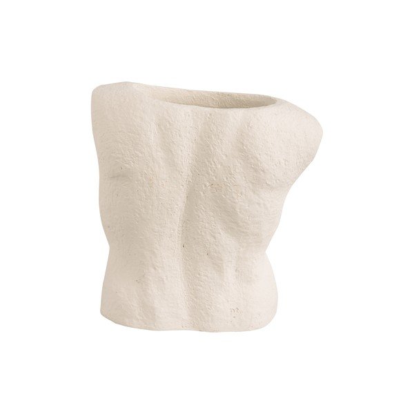 Balta vāze PT LIVING Male, augstums 20,5 cm-image-3
