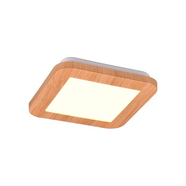 Oranža LED griestu lampa 17x17 cm Camillus – Reality-image-1