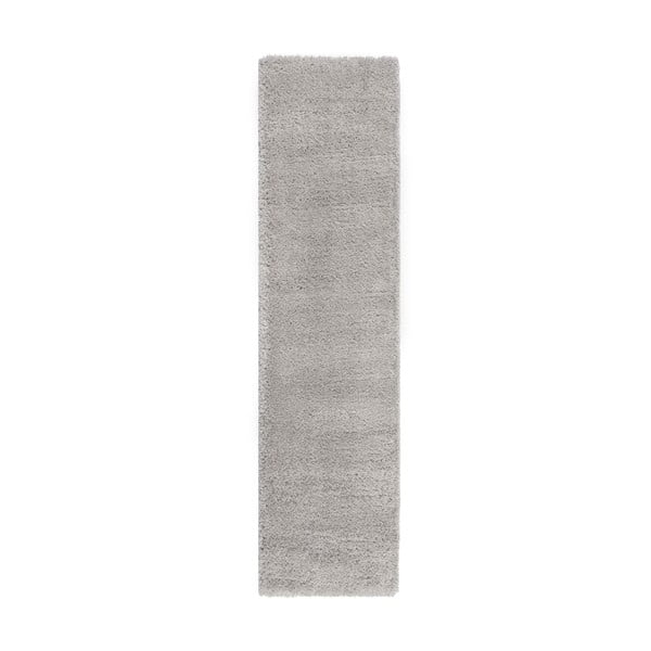 Gaiši pelēks celiņa paklājs 60x230 cm – Flair Rugs