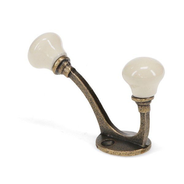 Krēmkrāsas metāla sienas pakaramais 3 cm – Rex London-image-3