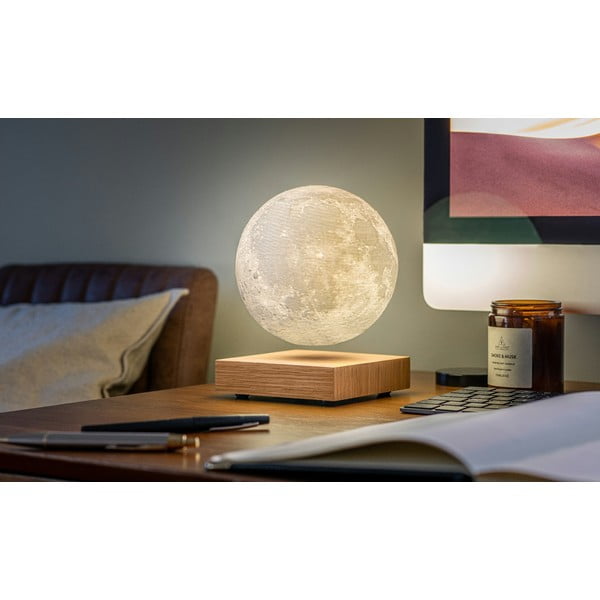 Dabīga toņa LED galda lampa (augstums 14 cm) Moon – Gingko-image-3