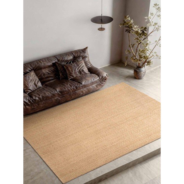 Gaiša dabīga toņa ar rokām darināts džutas paklājs 160x230 cm Mirabelle – Villeroy&Boch-image-2