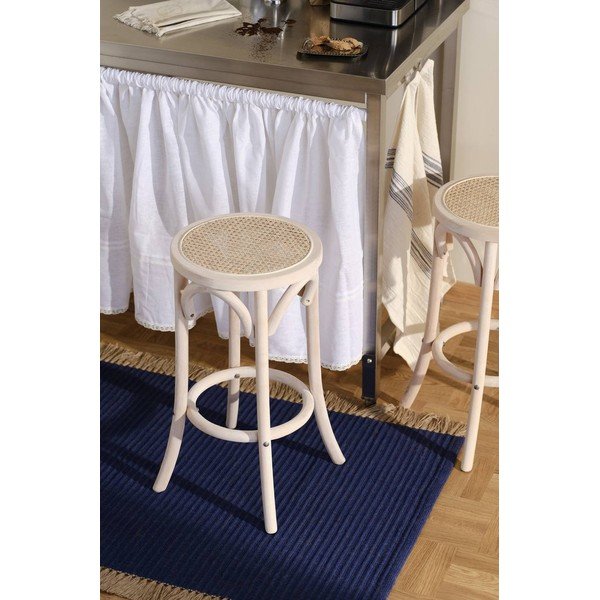 Dabīga toņa rotangpalmas bāra taburetes (2 gab.) (sēdekļa augstums 65,5 cm) Koster – Jotex-image-1
