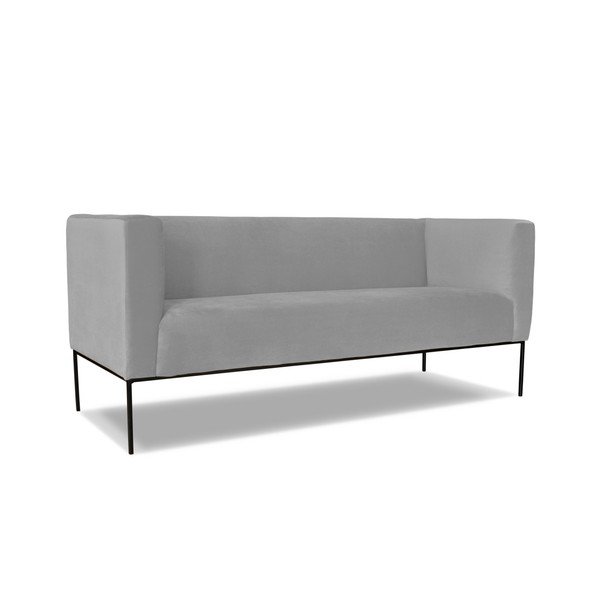 Gaiši pelēks trīsvietīgs dīvāns Windsor & Co. Dīvāni Neptūns-image-2