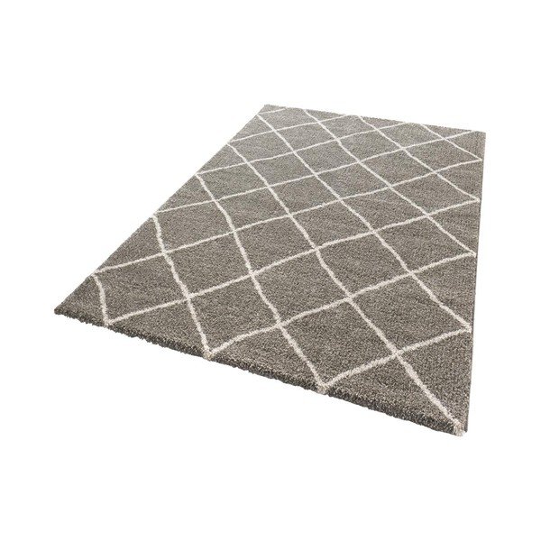 Brūns paklājs Mint Rugs Grid, 200 x 290 cm-image-3