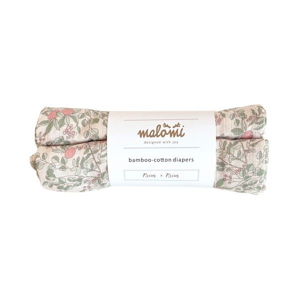 Auduma autiņi (2 gab.) Apricot – Malomi Kids-image-1