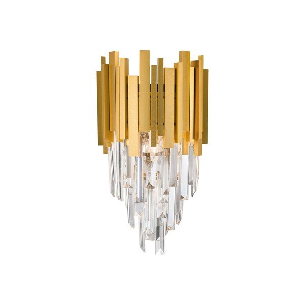 Zelta krāsas metāla sienas lampa Grane – Nova Luce
