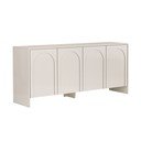 Krēmkrāsas kumode 180x80x45 cm Arlen  – Kalune Design