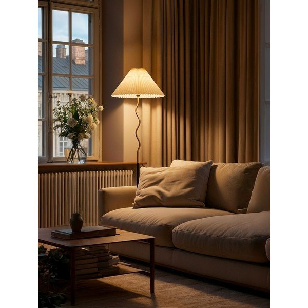 Melna/zelta krāsas stāvlampa (augstums 172 cm) Closy – Mauro Ferretti-image-1