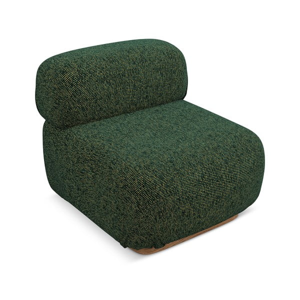 Tumši zaļa modulārā dīvāna daļa Ailani – Makamii-image-3