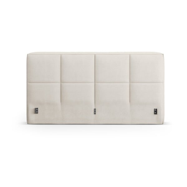 Krēmkrāsas polsterēts gultas galvgalis 249x100 cm Darren – Micadoni -image-2