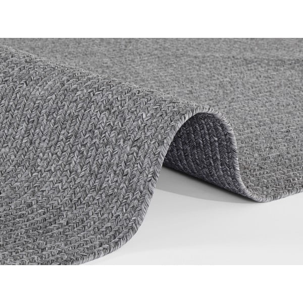 Pelēks āra paklājs 200x80 cm – NORTHRUGS-image-2