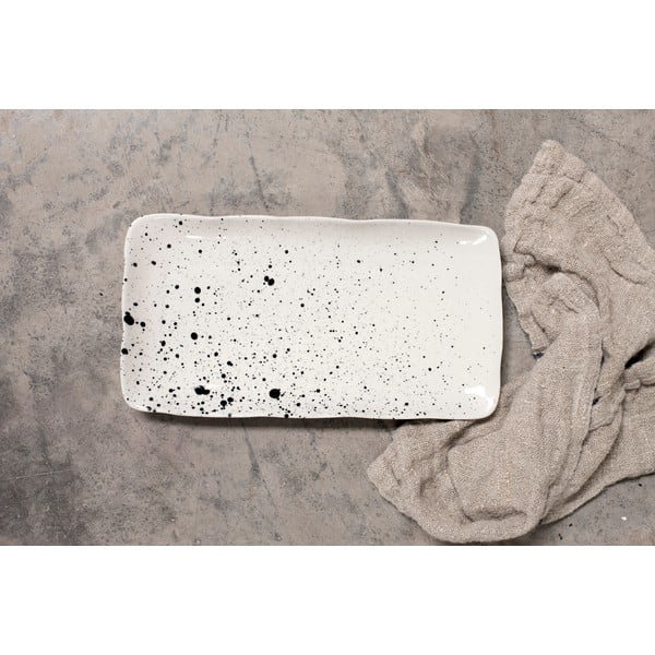 Keramikas servēšanas paplāte Nkuku Ama, 30 x 16 cm-image-1