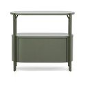 Zaļš skapītis zem izlietnes 90x81 cm Arely – Kave Home