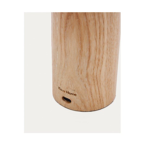 Dabīga toņa LED galda lampa ar regulējamu spilgtumu (augstums 30 cm) Luba – Kave Home-image-4