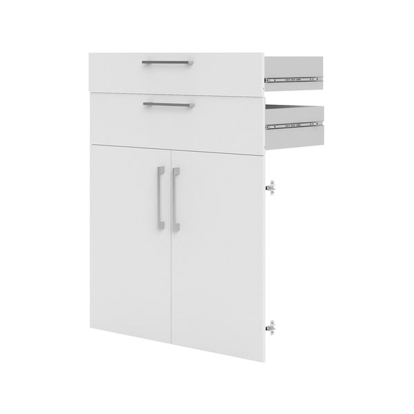 Balta modulārās plauktu sistēmas daļa 84x105 cm Prima – Tvilum-image-2