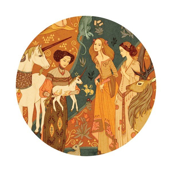 Bērnu puzle Djeco Unicornio-image-1