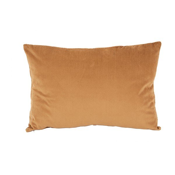 Brūns samta spilvens PT LIVING Samts, 60 x 30 cm-image-3