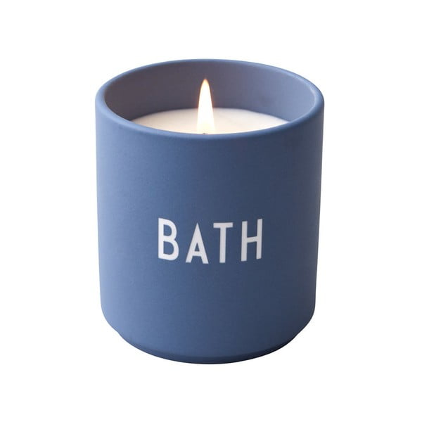 Sojas vaska aromātiskā svece Design Letters Bath