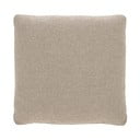 Bēšs dīvāna spilvens no šenila auduma Blok – Kave Home