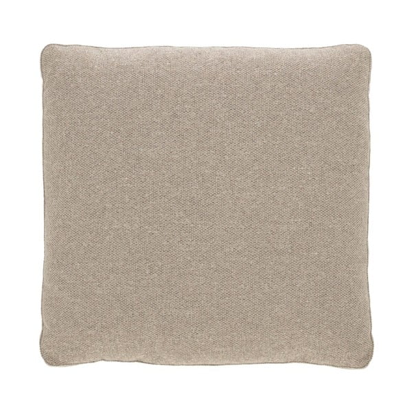 Bēšs dīvāna spilvens no šenila auduma Blok – Kave Home