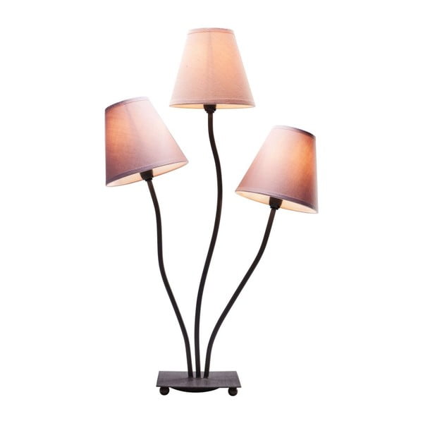 Violeta galda lampa ar 3 rokām Kare Design Flexible
