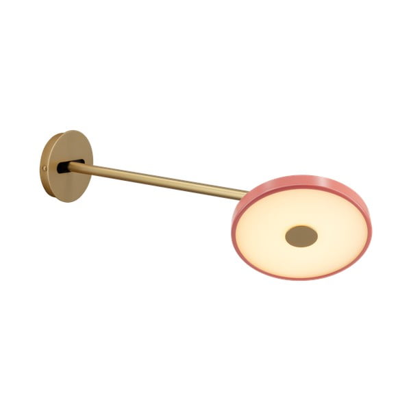 Rozā LED sienas lampa ar regulējamu spilgtumu ø 15 cm Asteria Wall Long – UMAGE-image-2