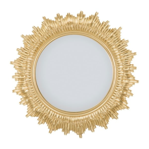 Mauro Ferretti Glam Star sienas spogulis dzelzs rāmī, ⌀ 45 cm