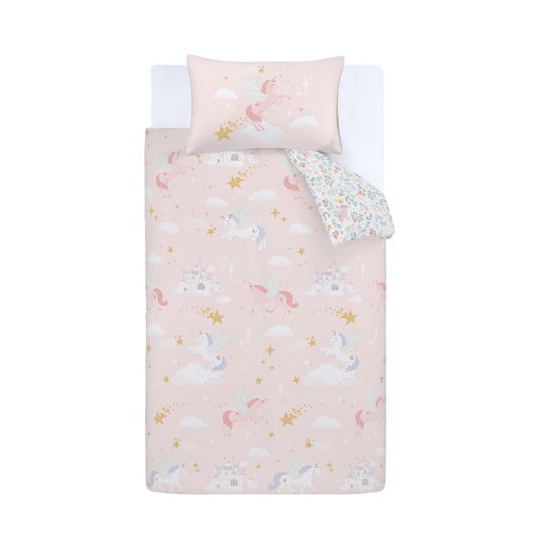 Vienguļamā bērnu gultas veļa 135x200 cm Fairytale Unicorn – Catherine Lansfield