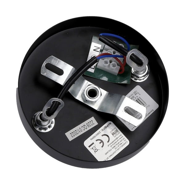 Melna piekaramā lampa 100x20 cm Gillo – Candellux Lighting-image-2