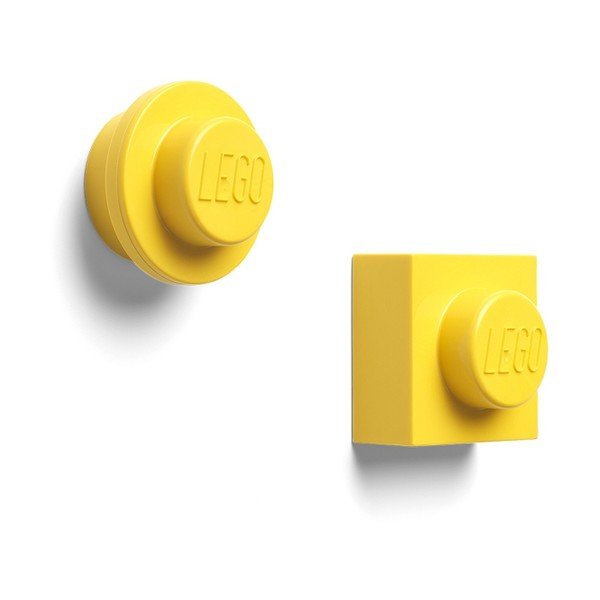 2 dzelteno LEGO® magnētu komplekts
