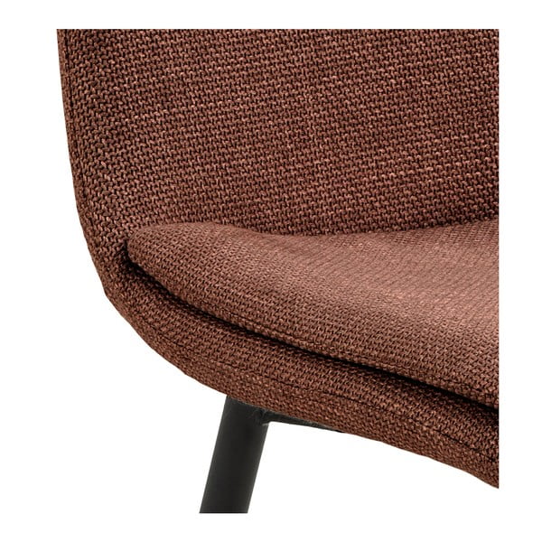 Terakotas oranžs pusdienu krēsls Becca – Actona-image-4