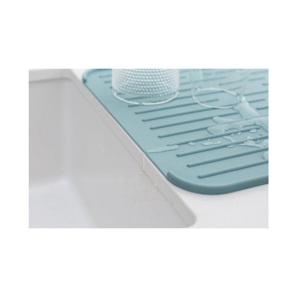 Brabantia zils silikona trauku nosusināšanas paklājs-image-1
