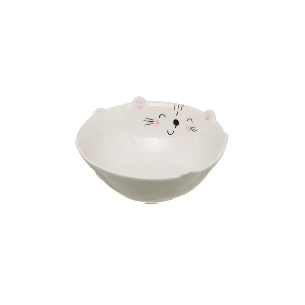 Balta porcelāna bļoda Unimasa Kitty, ⌀ 11,9 cm