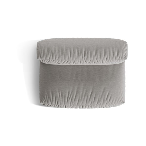 Gaiši pelēka modulārā dīvāna daļa (vidējā moduļa) Martina – Micadoni Home-image-3